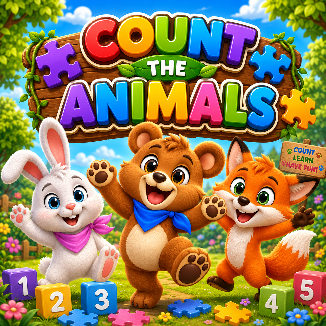 Count the Animals game preview